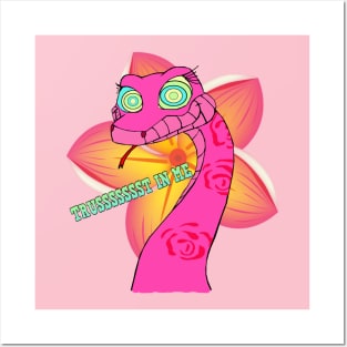 Pink Kaa - Trussssssst In Me (hypnoeyes) Posters and Art